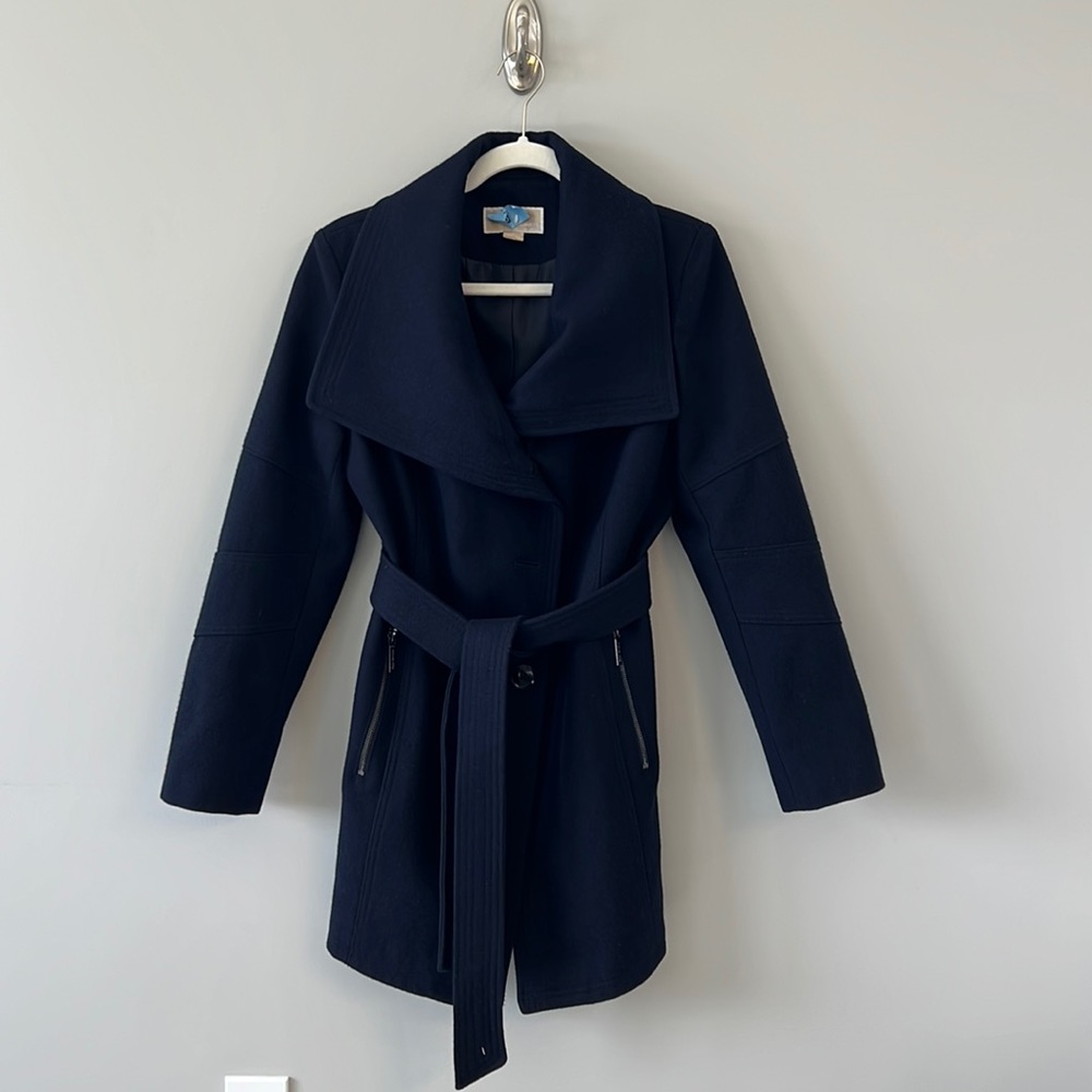 Michael Kors Sz8 Wool blend Wrap Coat